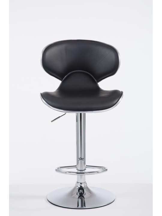 Tabouret de bar Las Vegas V2 chrome, noir Tabouret de bar Las Vegas V2 chrome, noir