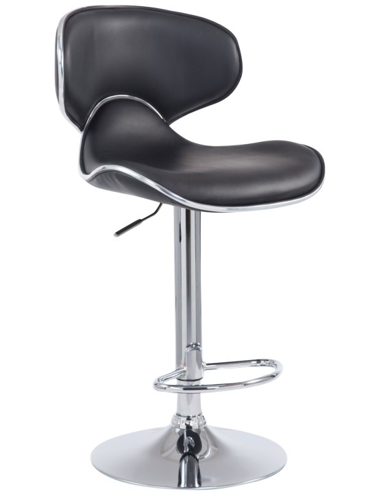 Tabouret de bar Las Vegas V2 chrome, noir Tabouret de bar Las Vegas V2 chrome, noir