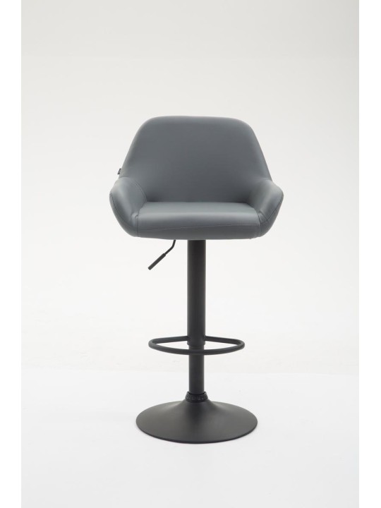 Tabouret de bar Braga similicuir B, gris Tabouret de bar Braga similicuir B, gris