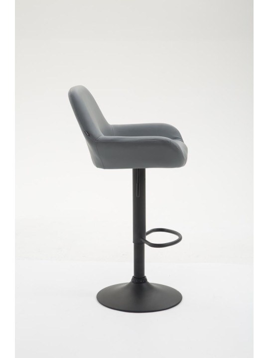 Tabouret de bar Braga similicuir B, gris Tabouret de bar Braga similicuir B, gris