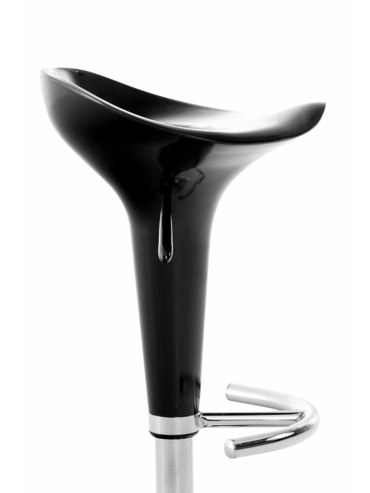 Tabouret de bar Saddle, noir