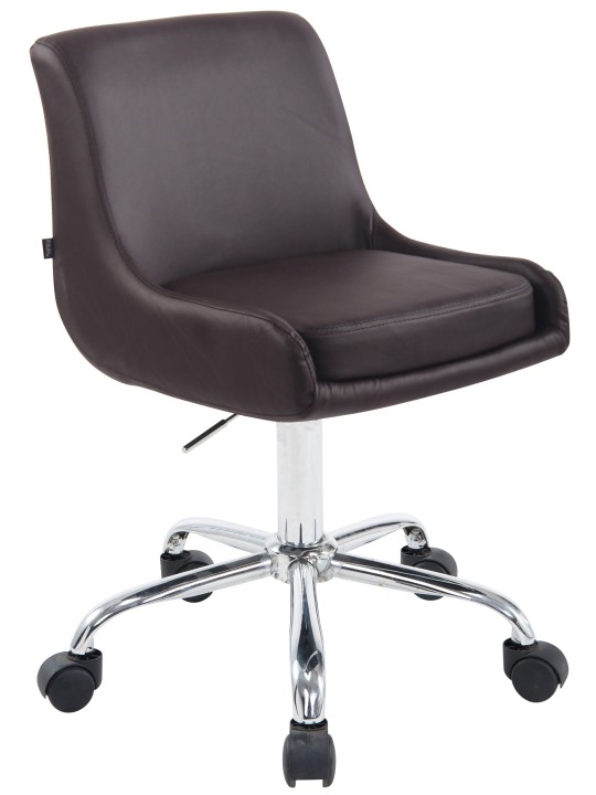Tabouret de travail Club similicuir, brun Tabouret de travail Club similicuir, brun