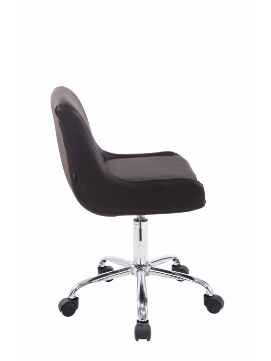 Tabouret de travail Club similicuir, brun Tabouret de travail Club similicuir, brun