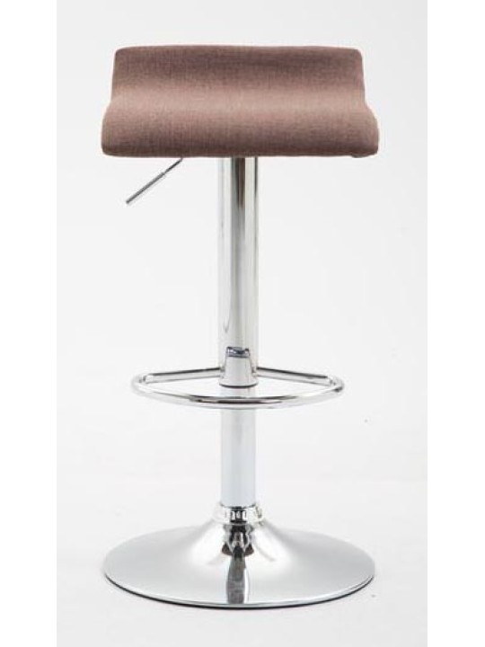 Lot de 2 tabourets de bar Dyn V2 tissu C, marron Lot de 2 tabourets de bar Dyn V2 tissu C, marron