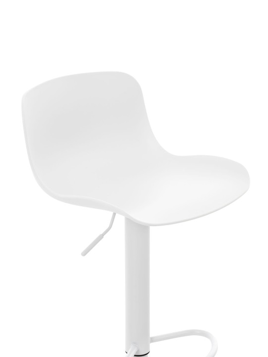 Lot de 2 tabourets de bar Almada, blanc Lot de 2 tabourets de bar Almada, blanc