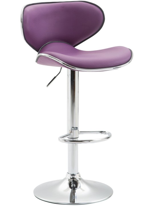 Tabouret de bar Las Vegas V2 chrome, lilas Tabouret de bar Las Vegas V2 chrome, lilas