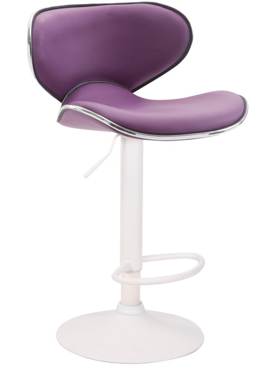Tabouret de bar Las Vegas V2 blanc, violet Tabouret de bar Las Vegas V2 blanc, violet