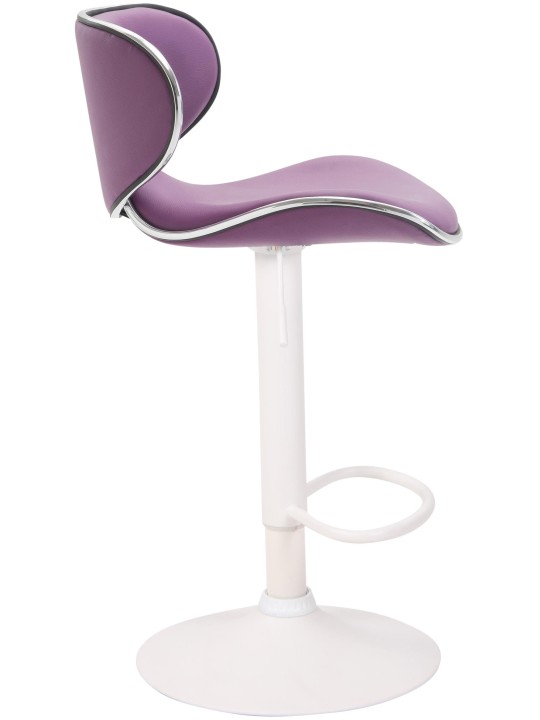 Tabouret de bar Las Vegas V2 blanc, violet Tabouret de bar Las Vegas V2 blanc, violet