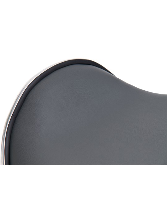 Lot de 2 tabourets de bar Shanghai C, gris