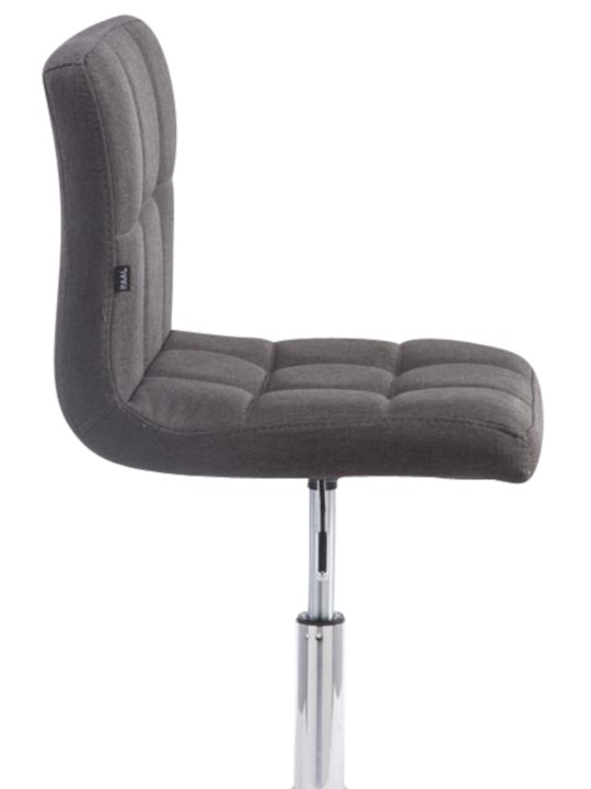 Lot de 4 chaises longues Palma V2 tissu, gris foncé Lot de 4 chaises longues Palma V2 tissu, gris foncé