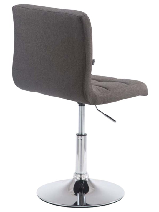 Lot de 4 chaises longues Palma V2 tissu, gris foncé Lot de 4 chaises longues Palma V2 tissu, gris foncé