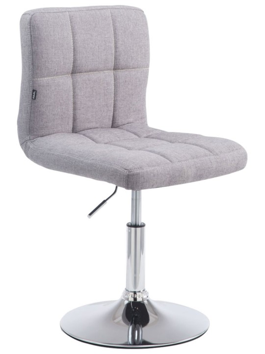 Lot de 4 chaises longues Palma V2 tissu, gris Lot de 4 chaises longues Palma V2 tissu, gris