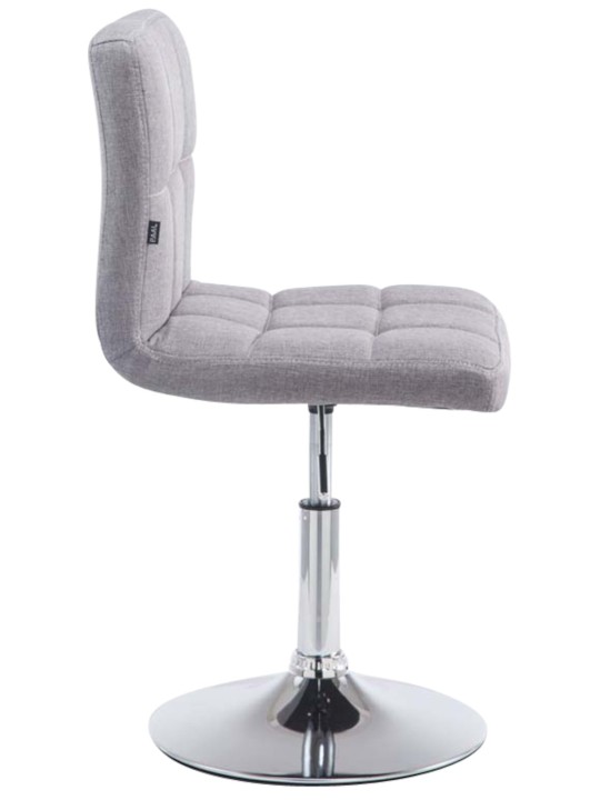Lot de 4 chaises longues Palma V2 tissu, gris Lot de 4 chaises longues Palma V2 tissu, gris