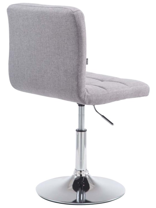 Lot de 4 chaises longues Palma V2 tissu, gris Lot de 4 chaises longues Palma V2 tissu, gris