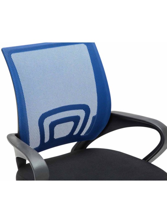 Lot de 2 chaises visiteurs Eureka, bleu Lot de 2 chaises visiteurs Eureka, bleu