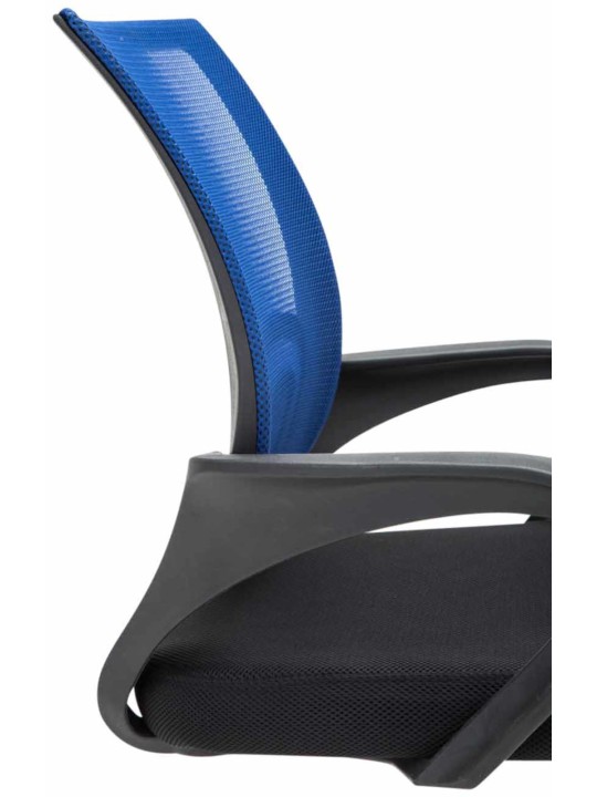 Lot de 2 chaises visiteurs Eureka, bleu Lot de 2 chaises visiteurs Eureka, bleu