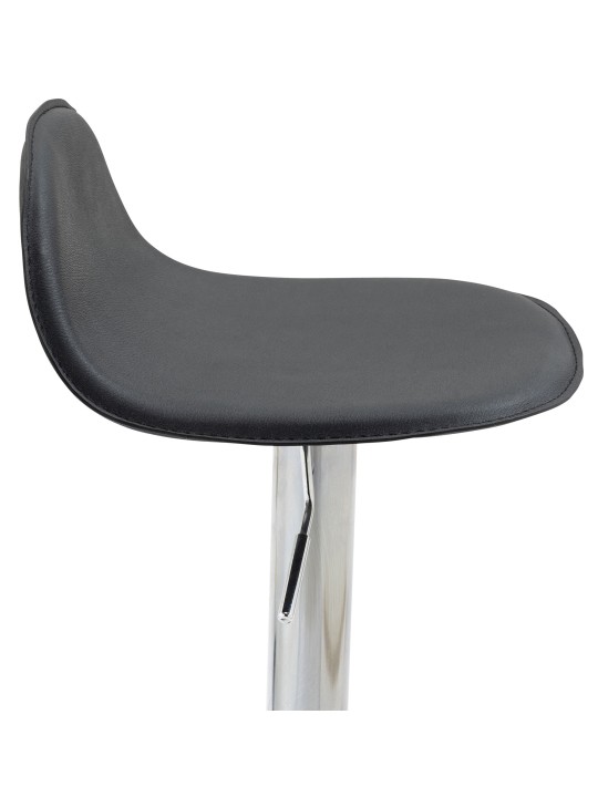 Tabouret de bar Lana V2 C, noir