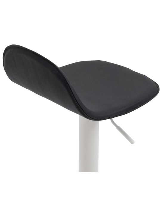 Lot de 2 tabourets de bar Lana V2, noir