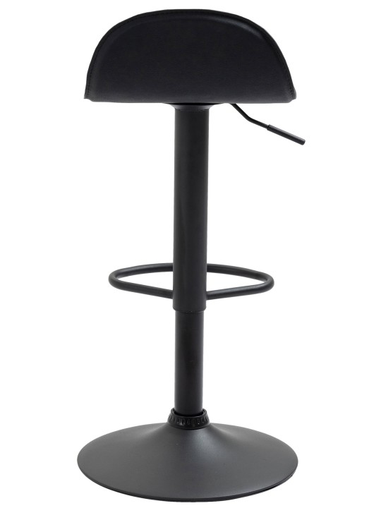 Lot de 2 tabourets de bar Lana V2, noir