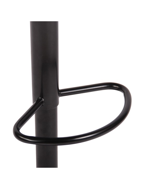 Tabouret de bar Dyn V2 tissu noir, marron Tabouret de bar Dyn V2 tissu noir, marron