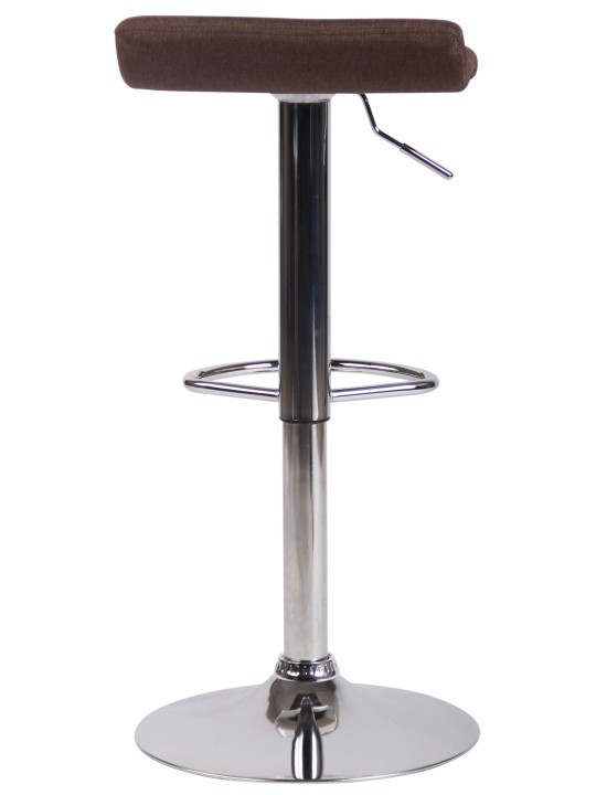 Tabouret de bar Dyn V2 tissu C, marron