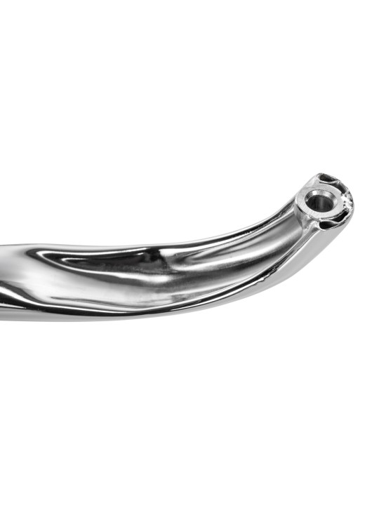 Croix de pied ronde, chrome