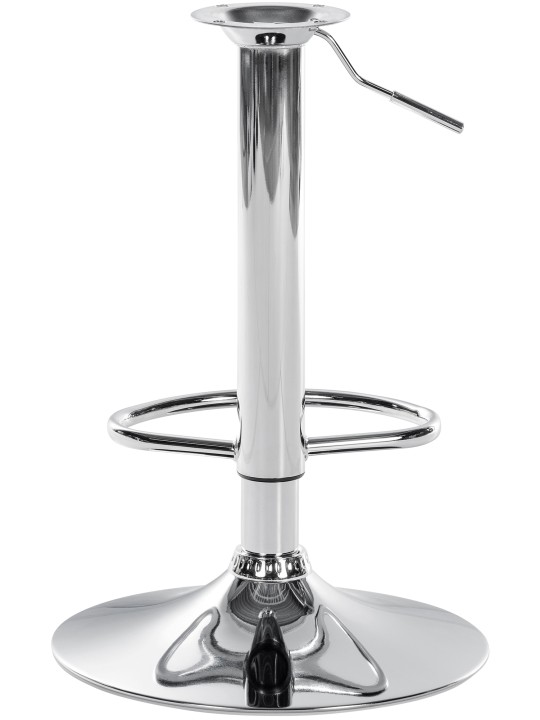 Châssis de remplacement pour tabouret de bar 10 x 10 cm, chromé