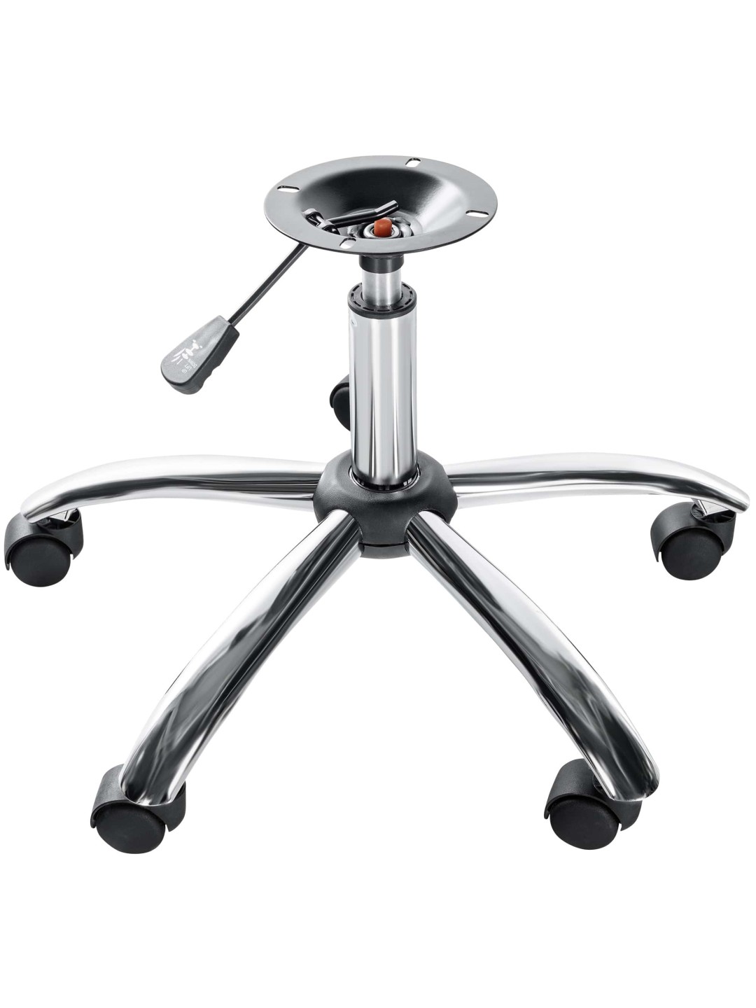 Structure chaise de bureau Emil, chrome