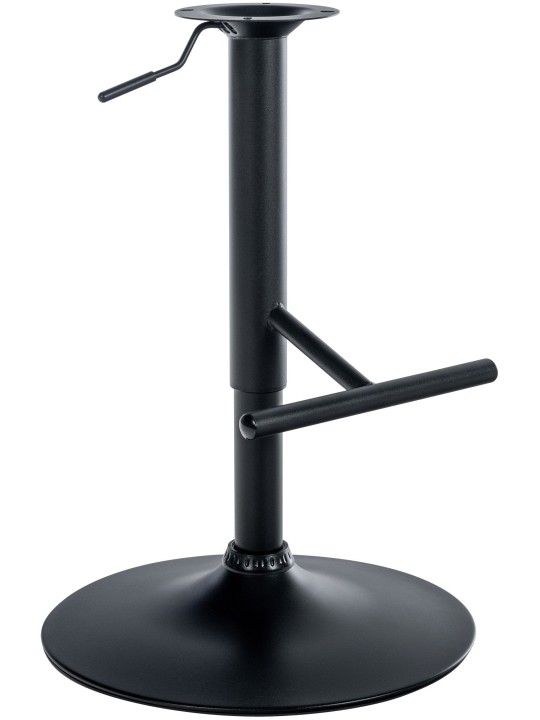 Châssis T de remplacement pour tabouret de bar, noir Châssis T de remplacement pour tabouret de bar, noir