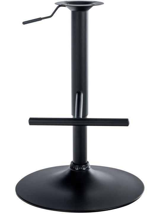 Châssis T de remplacement pour tabouret de bar, noir Châssis T de remplacement pour tabouret de bar, noir