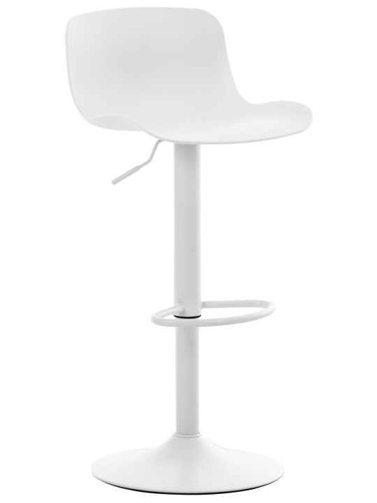 Ensemble de 4 tabourets de bar Almada, blanc Ensemble de 4 tabourets de bar Almada, blanc
