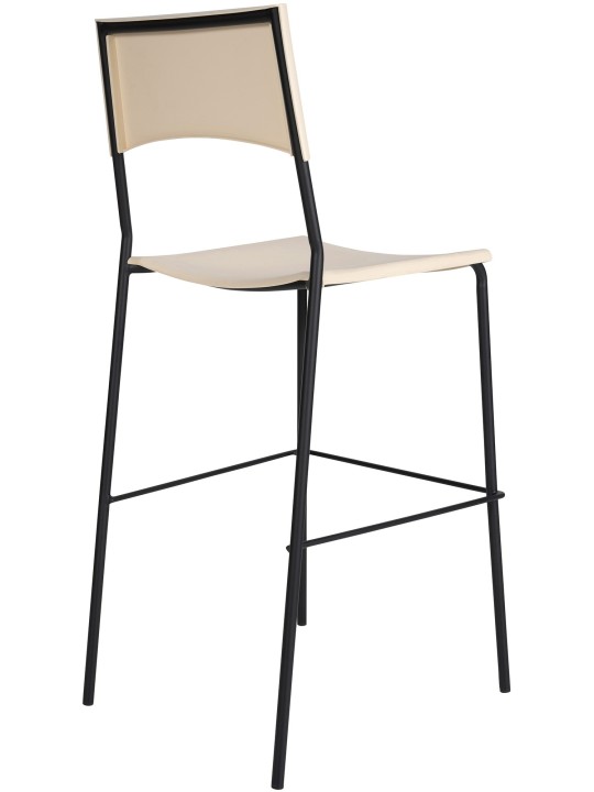 Tabouret de bar Gênes, crème