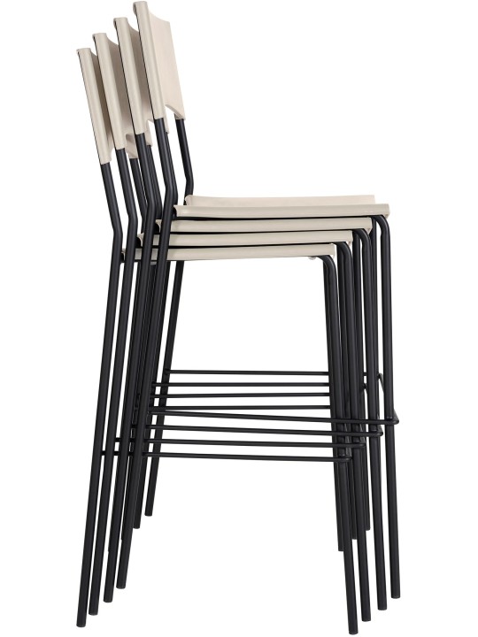 Tabouret de bar Gênes, crème
