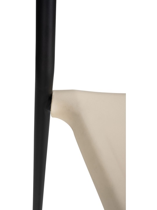 Tabouret de bar Gênes, crème