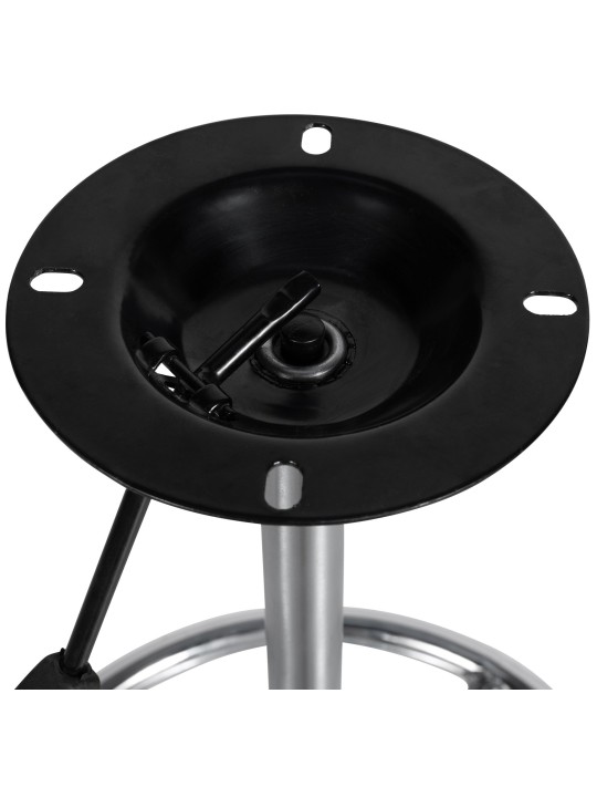 Châssis de remplacement tabouret de bar ROUND 10 x 10 cm, chromé Châssis de remplacement tabouret de bar ROUND 10 x 10 cm, chromé