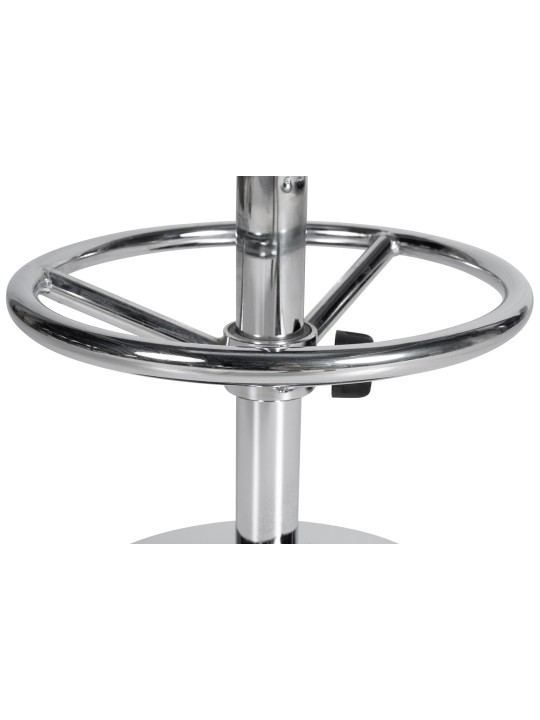Châssis de remplacement tabouret de bar ROUND 10 x 10 cm, chromé Châssis de remplacement tabouret de bar ROUND 10 x 10 cm, chromé