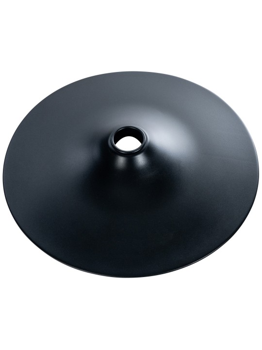 Soucoupe de sol 45 cm, noire