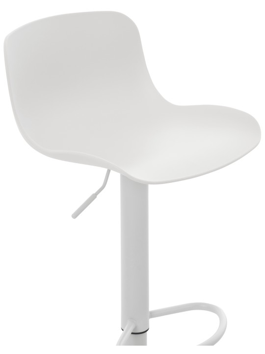 Tabouret de bar Almada, blanc