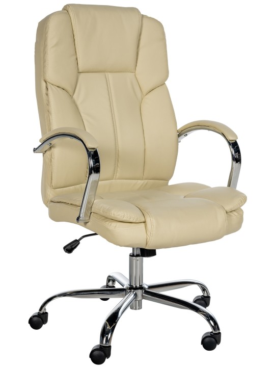 Chaise de bureau BIG Xanthos, crème