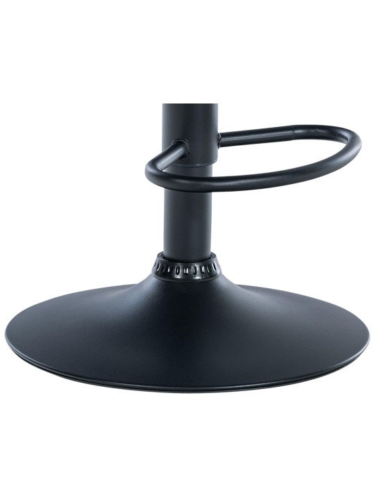 Tabouret de bar Hoover B, noir