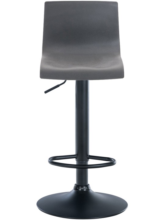 Tabouret de bar Hoover B, gris Tabouret de bar Hoover B, gris