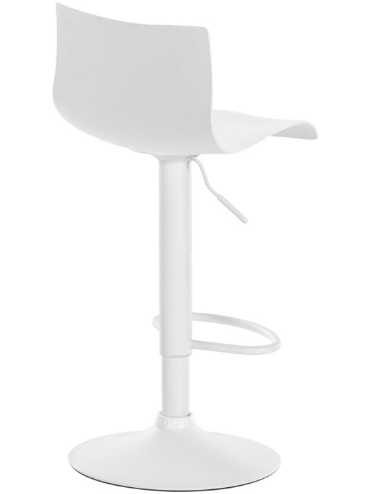 Tabouret de bar Hoover W, blanc