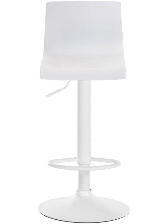 Tabouret de bar Hoover W, blanc