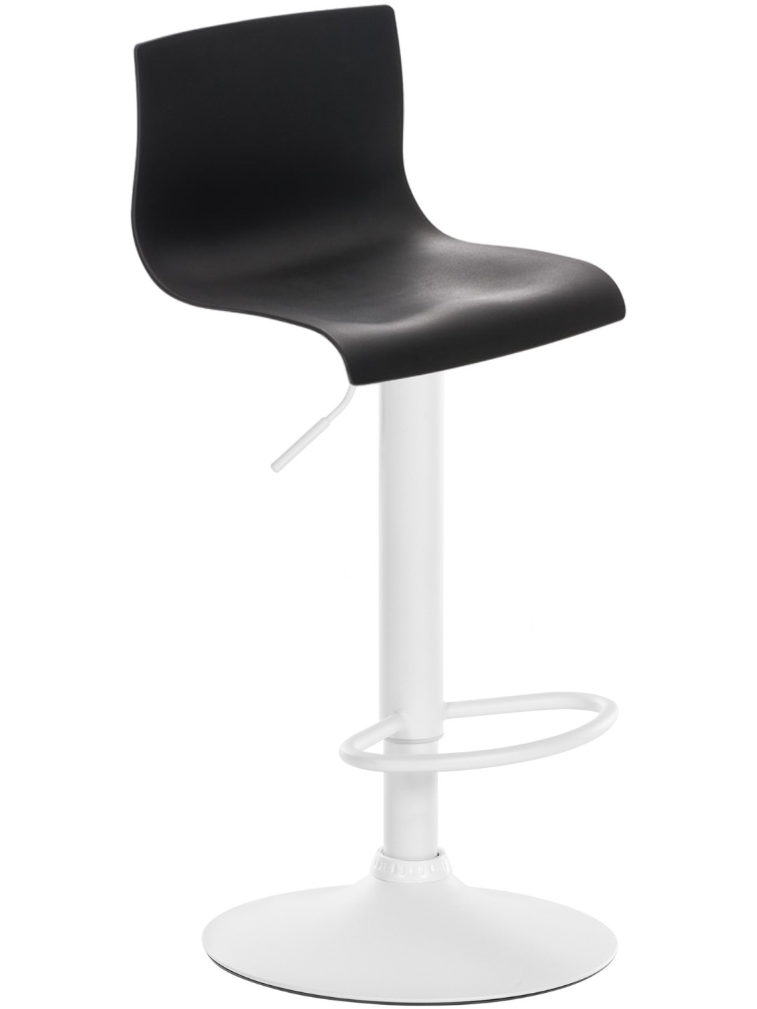 Tabouret de bar Hoover W, noir