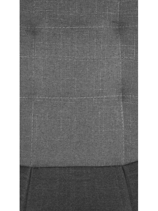 Tabouret de bar Elmore tissu B, gris