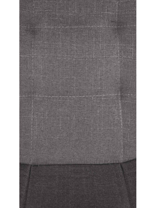 Tabouret de bar Elmore tissu W, gris