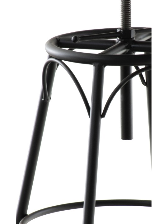 Lot de 2 tabourets de bar Beam, noir Lot de 2 tabourets de bar Beam, noir