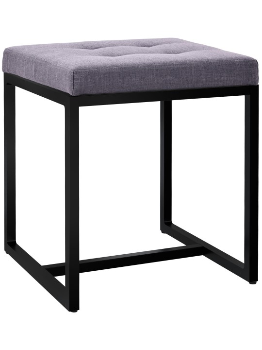 Tabouret Barci B tissu, gris foncé Tabouret Barci B tissu, gris foncé