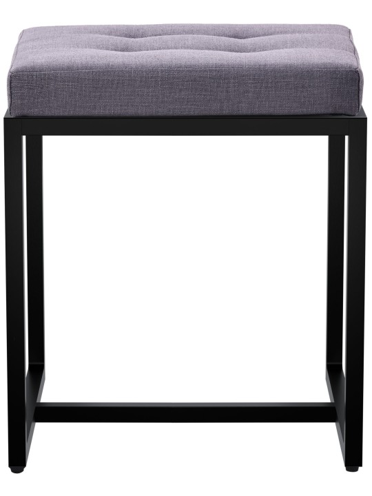 Tabouret Barci B tissu, gris foncé Tabouret Barci B tissu, gris foncé