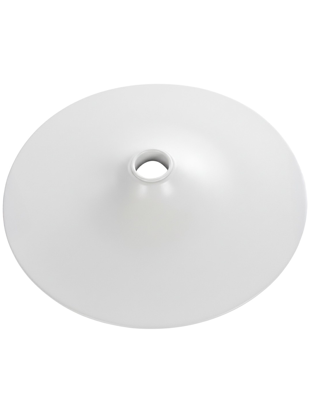 Assiette de base 38,5 cm, blanc